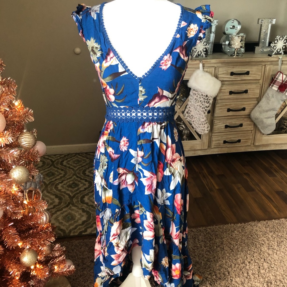 Say yes to the dress high low open back medium
